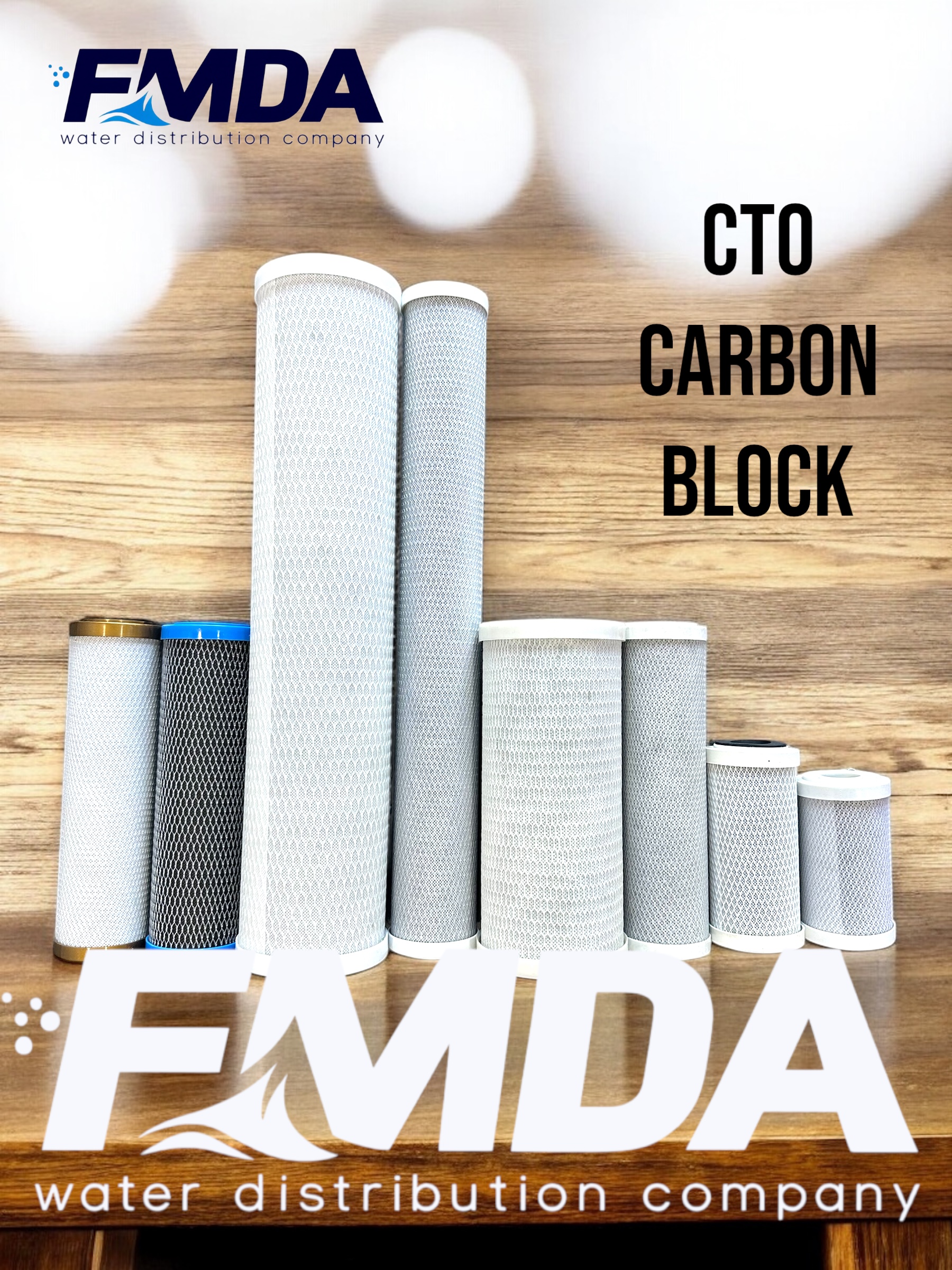FILTRO CTO CARBONE IN BLOCCO PER CONTENITORE