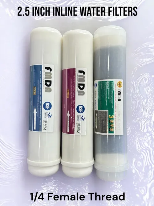 FILTRO IN LINEA 12X2,5 POLLICI ATTACCO FILETTO FEMMINA 1/4