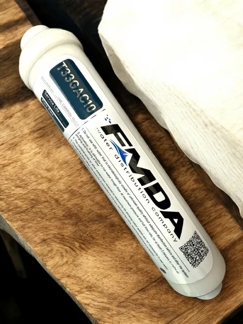 Filtro in linea da 2 pollici T33 - carbone box 25pz