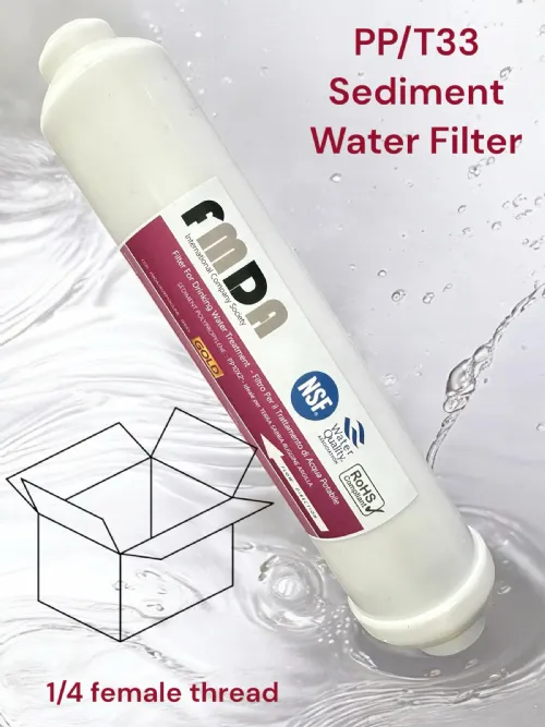Filtro in linea da 2 pollici T33 - sedimenti box 25pz